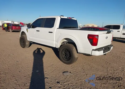 2024 Ford F-150 Stx from USA, damaged, VIN 1FTEW2KP7RKD23943